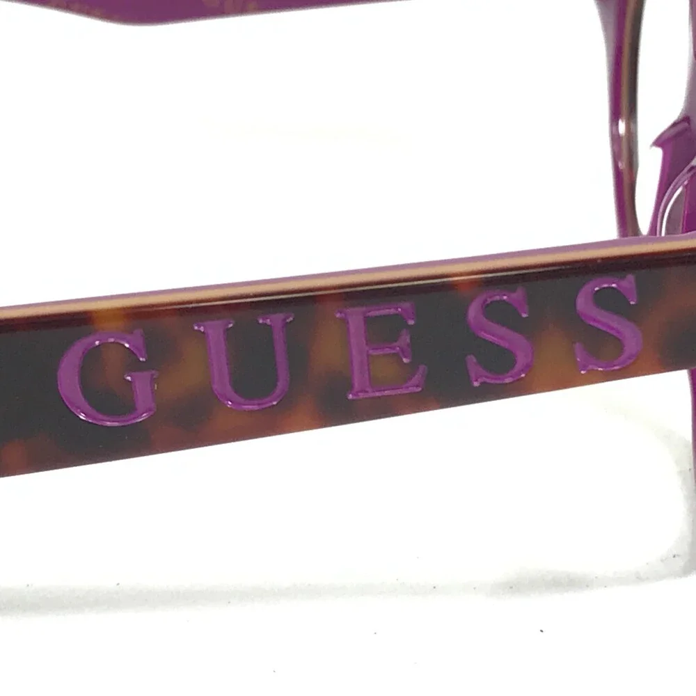 Guess Eyeglasses Frames GU9192 056 Purple Tortoise Cat Eye Round 47-16-130